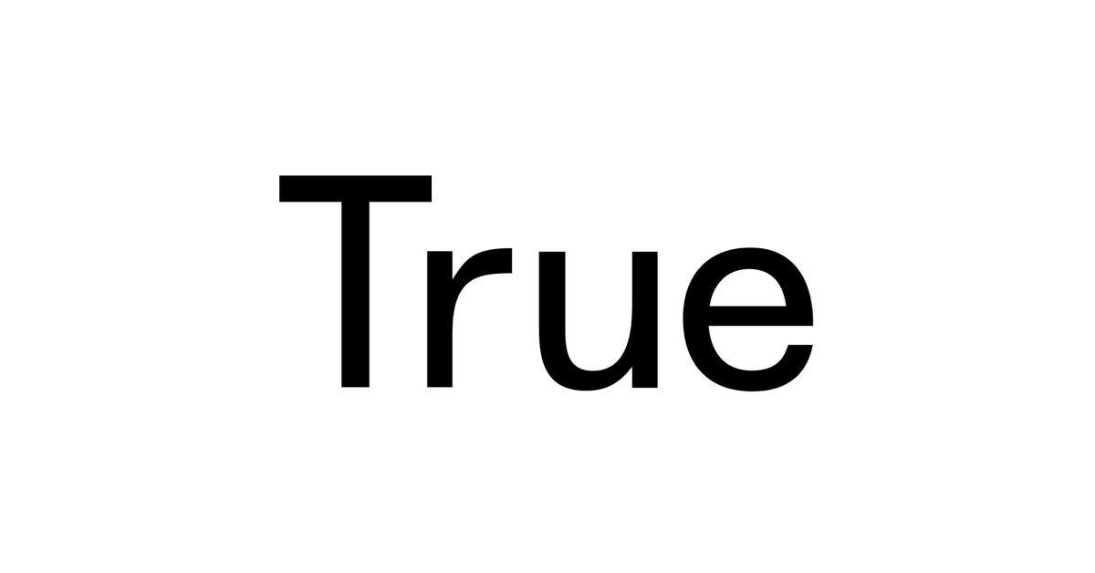 The Word True